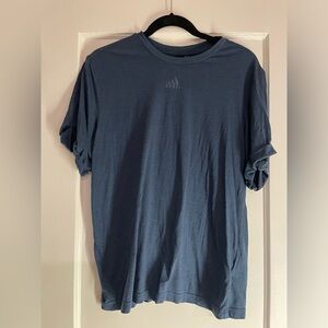 Adidas navy blue workout top, size large